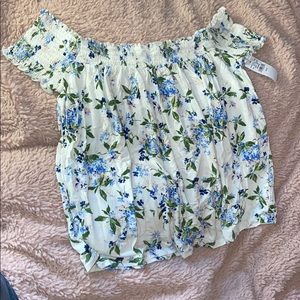 off the shoulder American eagle top